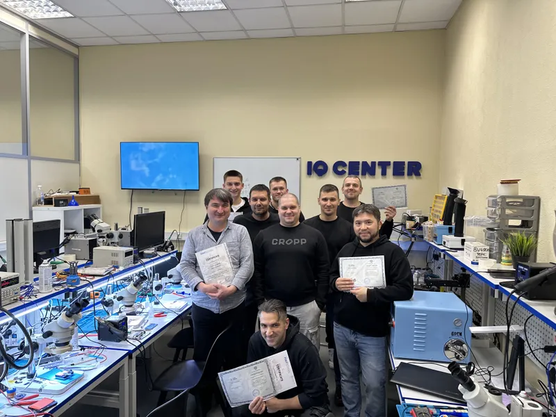 Практическое обучение в мастерской IQ center
